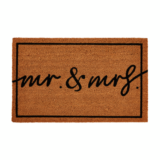 Mr. & Mrs. Coir Mat