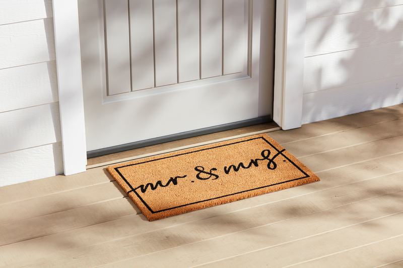 Mr. & Mrs. Coir Mat